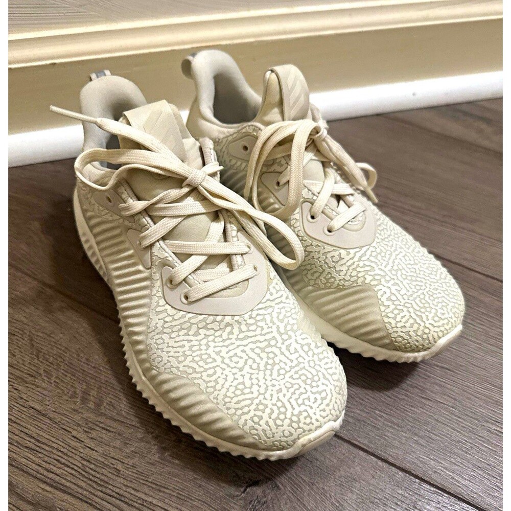Size 4  ADIDAS ALPHABOUNCE beige Sneakers Rubber Outsole
